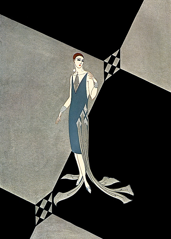 曼哈顿玛丽晚礼服 Evening gown for Manhattan Mary，埃尔特