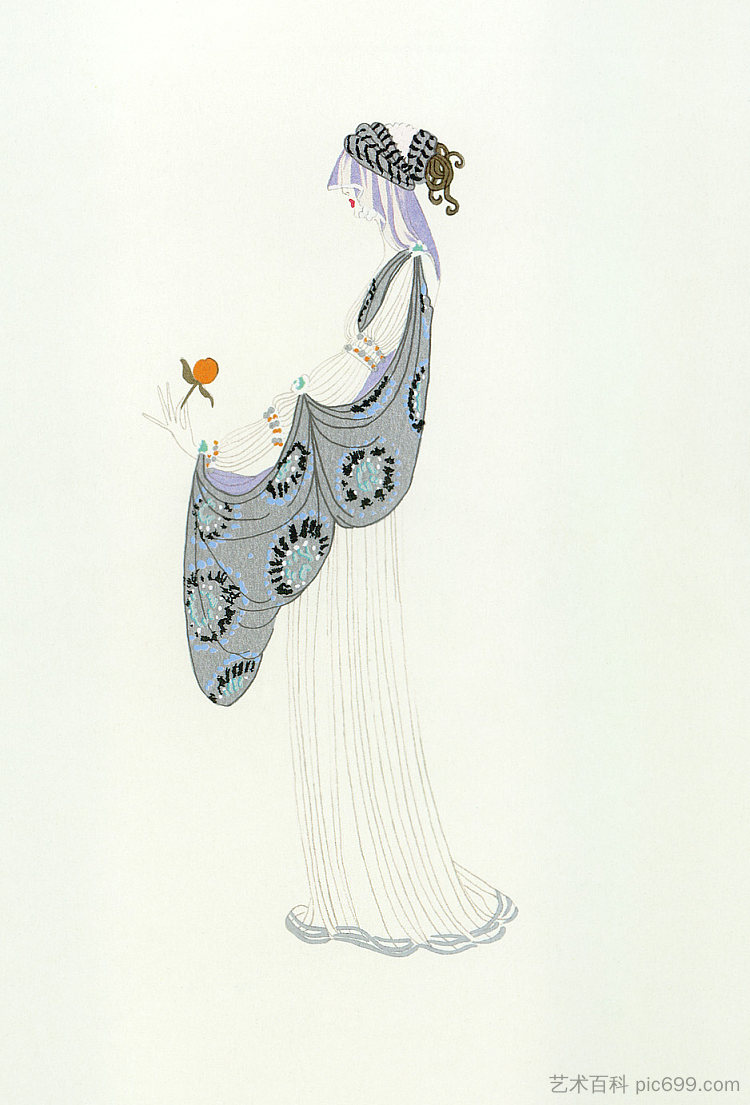 拿玫瑰的女士 Lady with a Rose,埃尔特