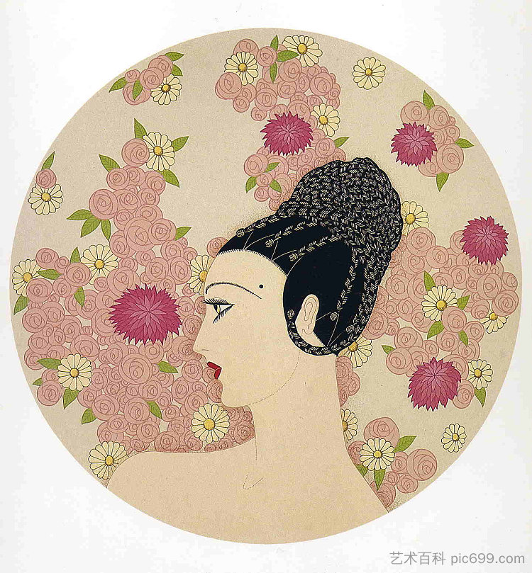 粉红花朵简介 Profile in Pink Flowers,埃尔特