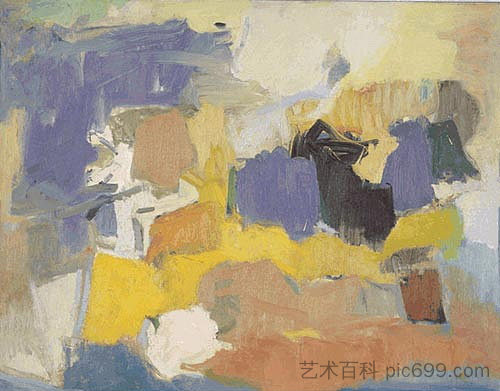 无题 Untitled (1958)，埃斯特伯·文森特