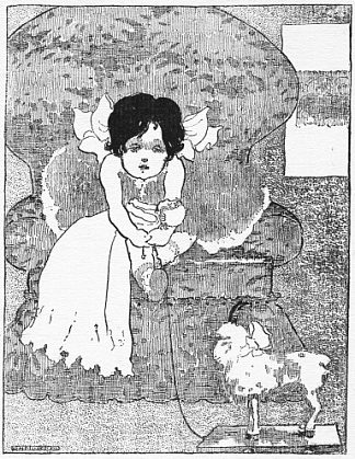 插图来自童年乡村（莫尔顿） Illustration from In Childhoods Country (Moulton) (1896)，埃塞尔·里德
