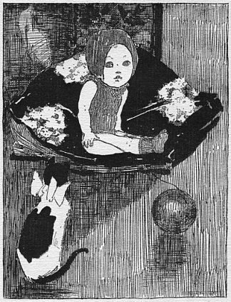 插图来自童年乡村（莫尔顿） Illustration from In Childhoods Country (Moulton) (1896)，埃塞尔·里德