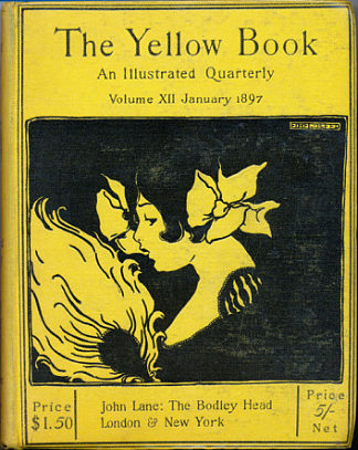 黄皮书封面 Yellow Books Cover (1897)，埃塞尔·里德
