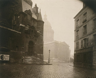 圣吉纳维芙街 Rue De La Montagne Ste. Genevieve，欧仁·阿吉特