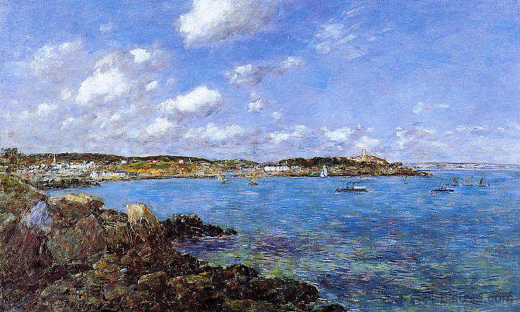 杜阿内兹湾 The Bay of Douarnenez (1897; France  )，尤金·布丹