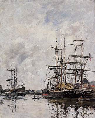 多维尔盆地 The Deauville Basin (1891; France                     )，尤金·布丹