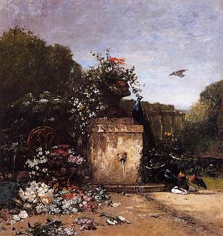 花园 The Garden (1869; France                     )，尤金·布丹