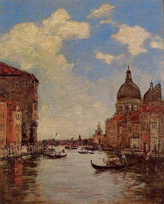 威尼斯 Venice (c.1895; Italy                     )，尤金·布丹