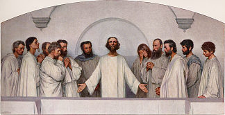大祭司的祷告 Das Hohepriesterliche Gebet (1900)，欧仁·本南德