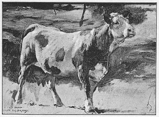 牛（研究） Kuh (studie) (1890)，欧仁·本南德
