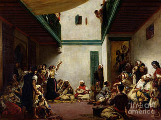 摩洛哥的犹太婚礼 A Jewish wedding in Morocco (1841)，欧仁·德拉克罗瓦