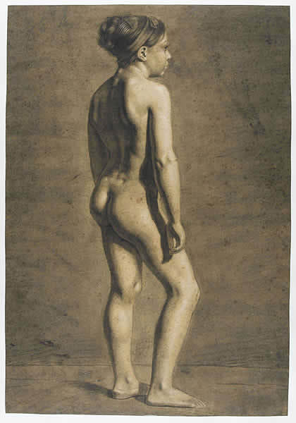 年轻女子学院 Academy of young woman (1838)，欧仁·德拉克罗瓦