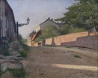 多贝伦斯加坦 Döbelnsgatan (1889)，欧仁·扬松