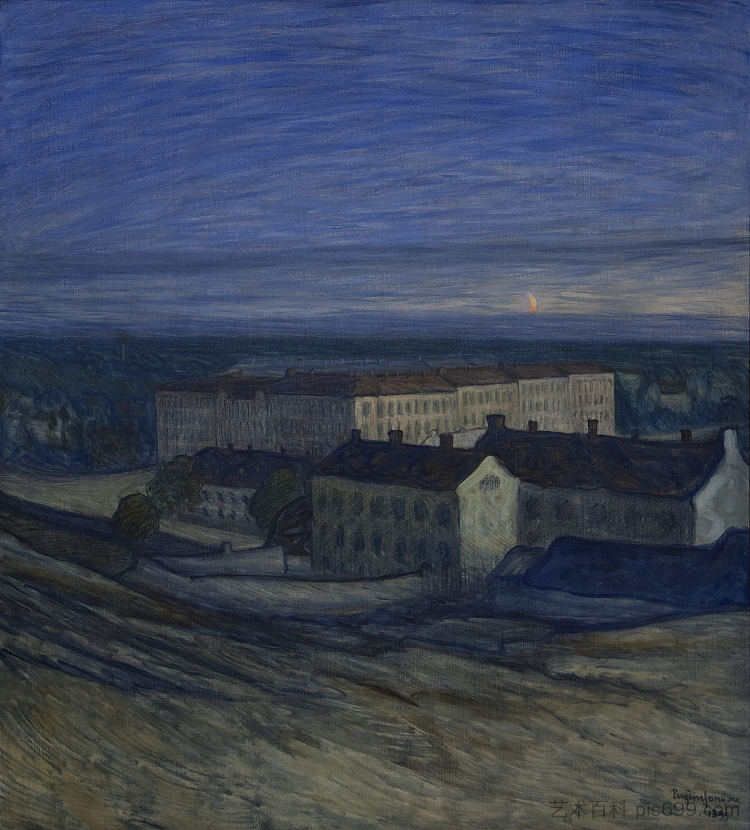 郊外 Outskirts (1899)，欧仁·扬松