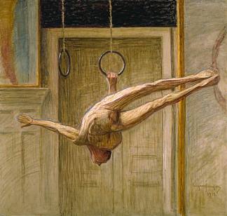 体操运动员 Gymnast (1912)，欧仁·扬松