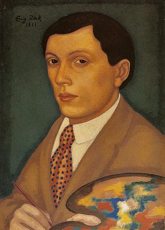 自画像 Self-Portrait (1911)，尤格·泽克