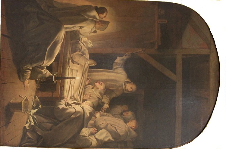 圣布鲁诺之死 Death of St. Bruno (c.1645 - c.1648)，厄斯塔什·勒·叙厄尔