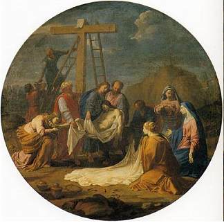 十字架上的沉积 Deposition from the Cross (1651)，厄斯塔什·勒·叙厄尔