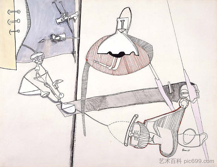 无题 Untitled (1965),伊娃·黑塞