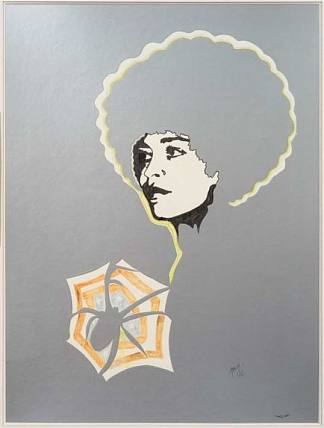 安吉拉·戴维斯二世 Angela Davis II (1972)，埃弗林·艾克塞尔