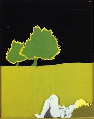 景观 Paysage (Landscape) (1971)，埃弗林·艾克塞尔