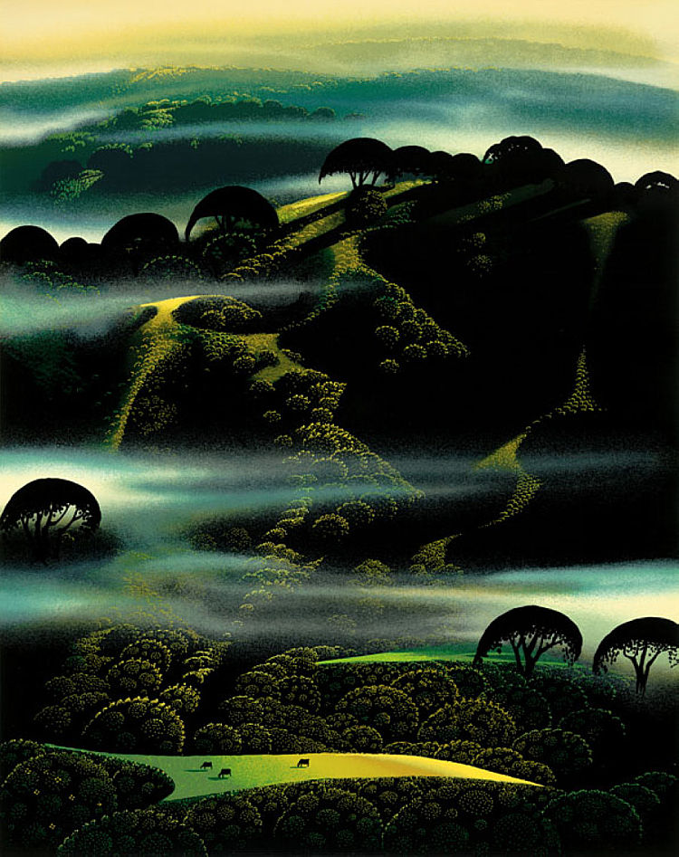 雾蒙蒙的山丘 Fog Draped hills (1990; United States  )，艾文·厄尔