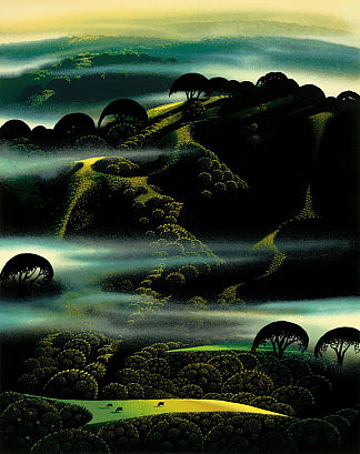 雾蒙蒙的山丘 Fog Draped hills (1990; United States                     )，艾文·厄尔