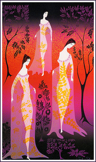 在哥特式花园里 In a gothic garden (1990; United States                     )，艾文·厄尔