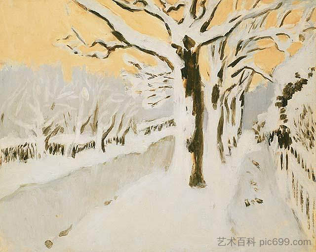 傍晚的雪 Late Afternoon Snow (1972)，费尔菲尔德·波特