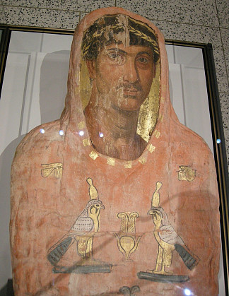 伊拉克利德斯的木乃伊 Mummia Di Herakleides (c.50 – c.100)，法尤姆肖像