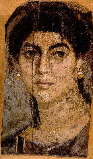 法尤姆木乃伊肖像 Fayum Mummy Portrait (70)，法尤姆肖像
