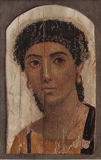 法尤姆木乃伊肖像 Fayum mummy portrait，法尤姆肖像