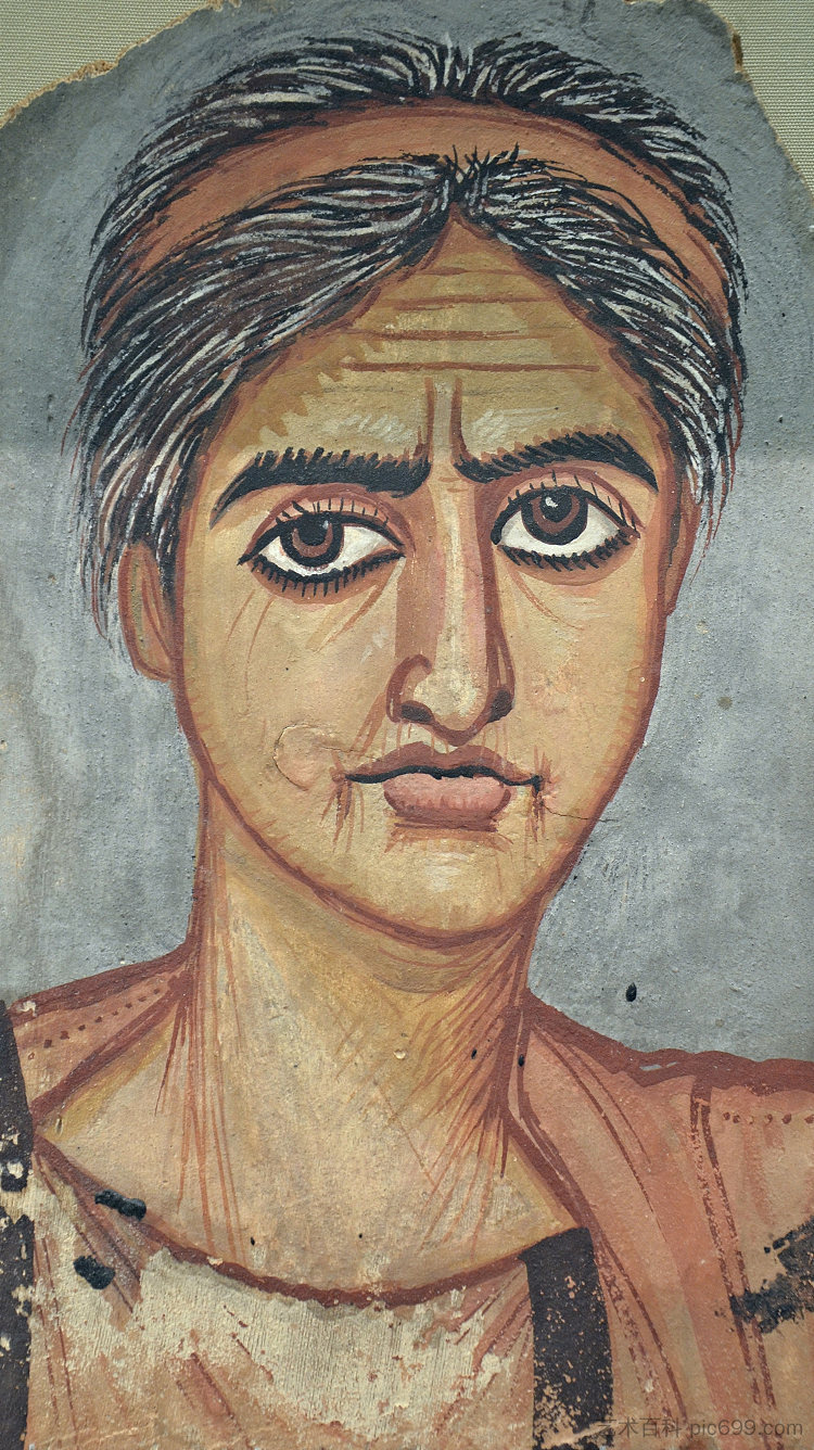 法尤姆木乃伊肖像 Fayum Mummy Portrait，法尤姆肖像