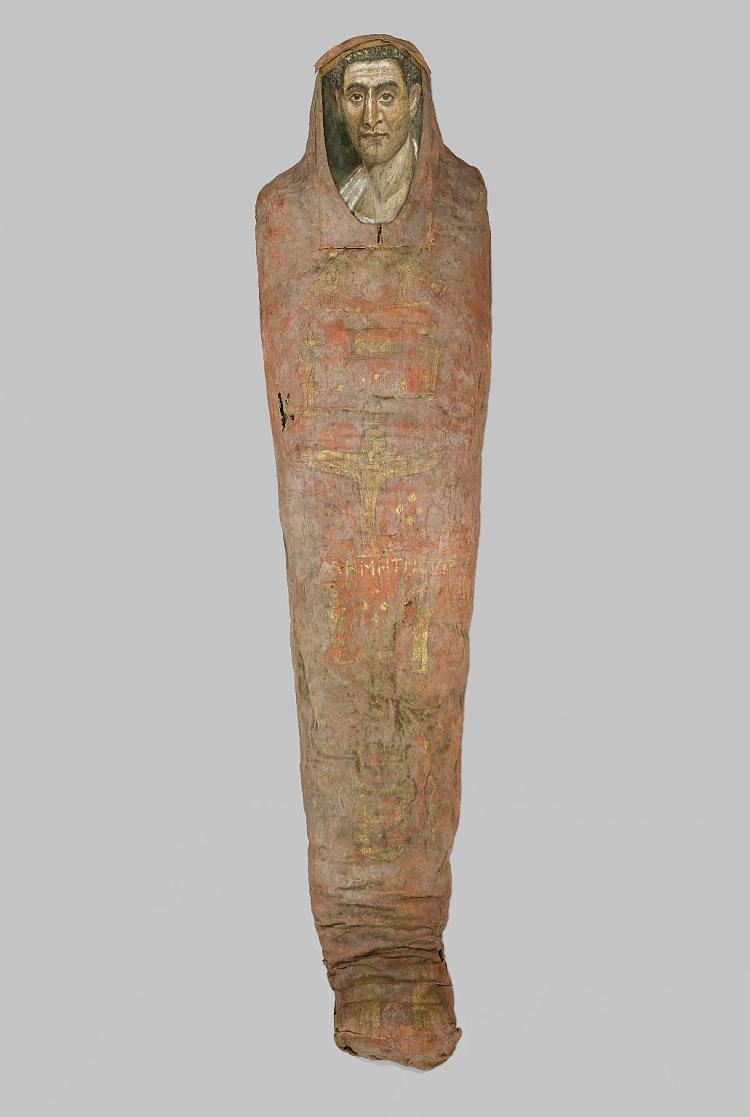 德米特里奥斯的木乃伊 The Mummy of Demetrios (c.95 - c.100)，法尤姆肖像