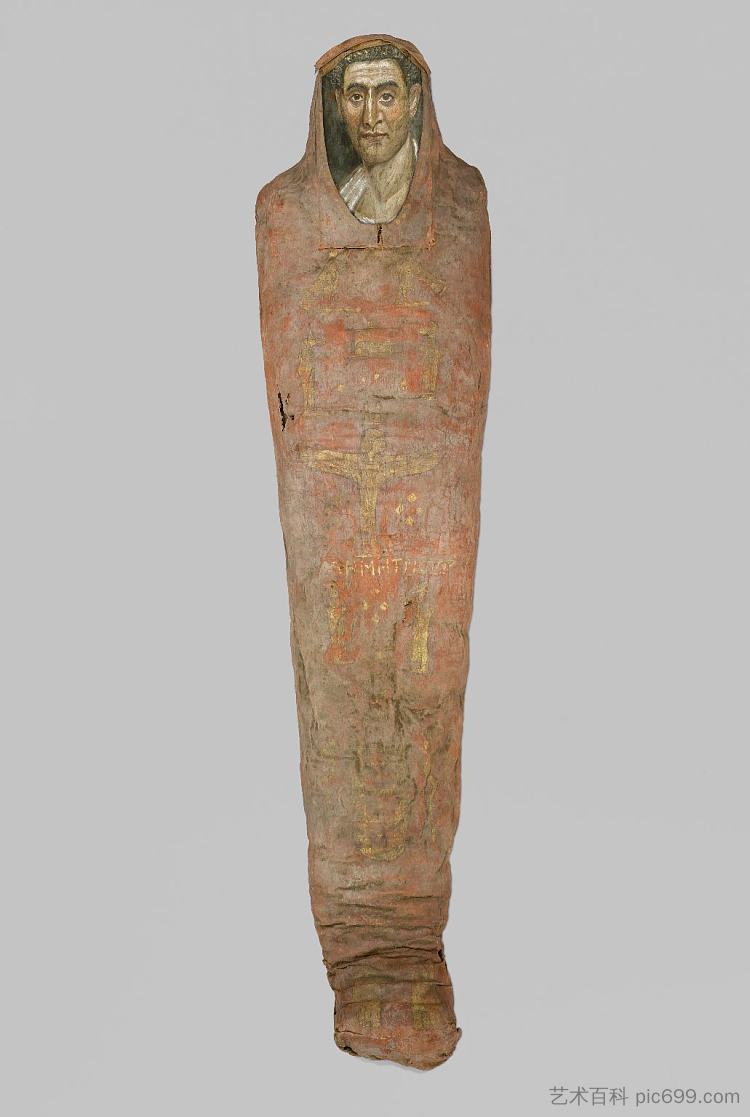 德米特里奥斯的木乃伊 The Mummy of Demetrios (c.95 - c.100)，法尤姆肖像