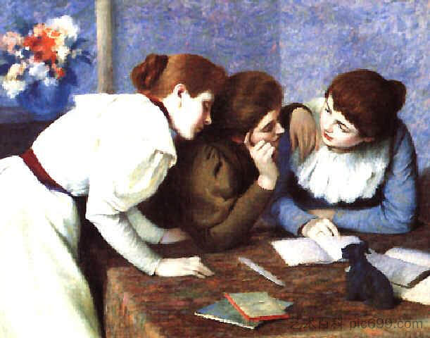 阅读 The Reading，费德里科·萨多梅内加