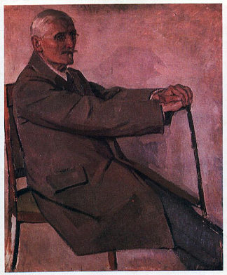 艺术史学家G.Pavlutsky的肖像 Portrait of An Art Historian G.Pavlutsky，克雷切夫茨基