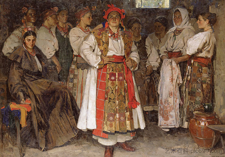 新娘 The bride (1910; Ukraine  )，克雷切夫茨基