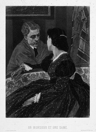A Gentleman and a Lady （Aurelien Scholl， Marie Colombier） A Gentleman and a Lady (Aurelien Scholl and Marie Colombier) (1891)，费利西安·普斯