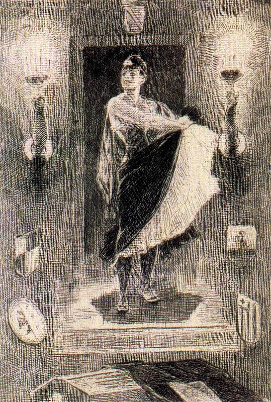 《恶魔》插图 Illustration of 'Les Diaboliques' (1879)，费利西安·普斯