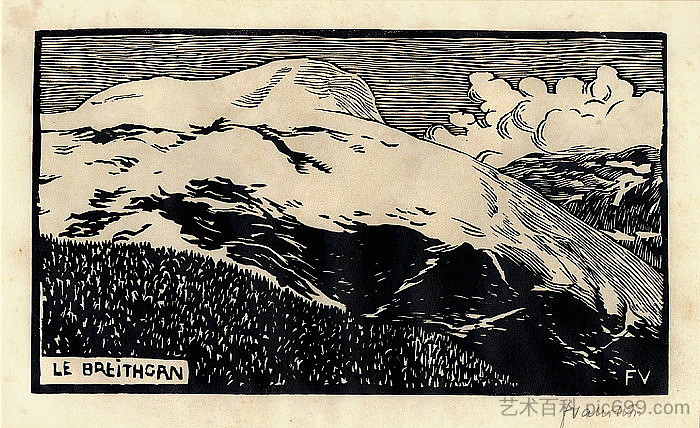 布莱特霍恩 Breithorn (1892)，费利克斯·瓦洛顿