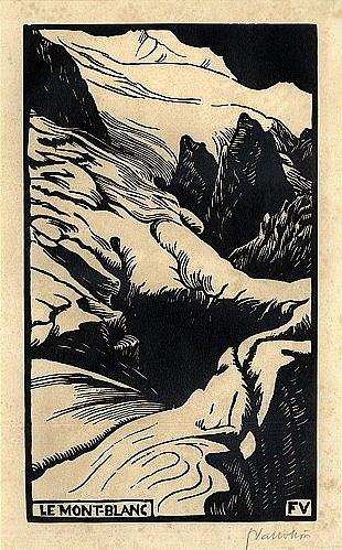 勃朗峰 Mont Blanc (1892)，费利克斯·瓦洛顿