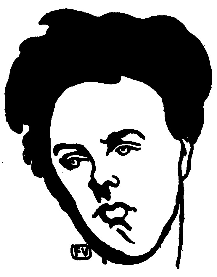 亚瑟·兰波的肖像 Portrait of Arthur Rimbaud (1898)，费利克斯·瓦洛顿