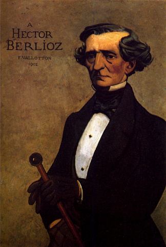 柏辽兹画像 Portrait of Berlioz (1902)，费利克斯·瓦洛顿