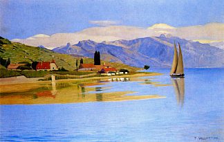 皮利港 The Port of Pully (1891)，费利克斯·瓦洛顿