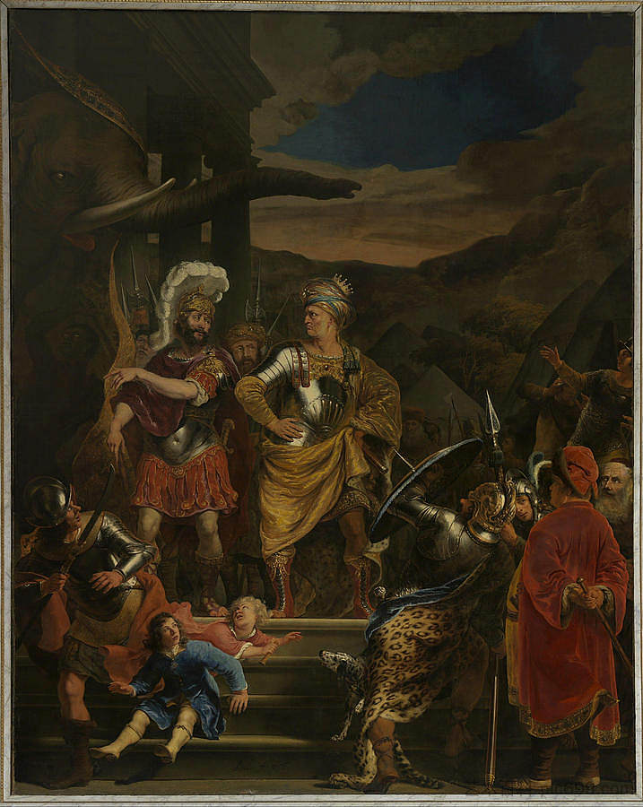 法布里修斯和皮洛士 Fabritius and Pyrrhus，费迪南德·波尔