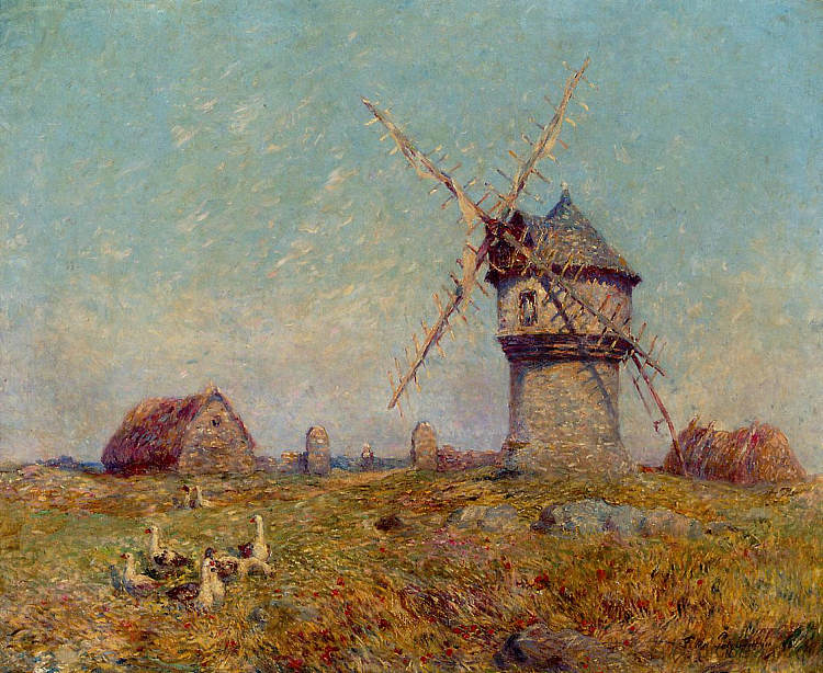 布列塔尼景观 Breton Landscape，费迪南德·杜·普伊戈多