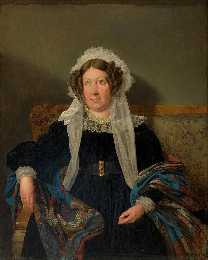 Josefine Schwartz von Mohrenstern，原名子爵夫人Goupy de Josefine Schwartz Von Mohrenstern, Born Vicomtesse Goupy De，费尔迪南德·乔治·瓦尔特米勒