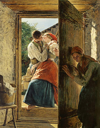 爱情惊喜 Love Surprise (1858)，费尔迪南德·乔治·瓦尔特米勒