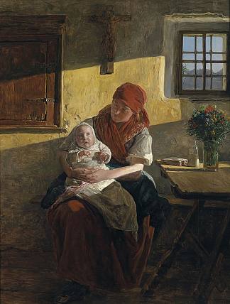 周日休息 Sunday rest (1859)，费尔迪南德·乔治·瓦尔特米勒